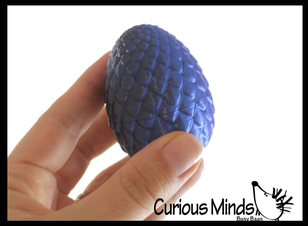 Curious Minds Toys - Wholesale Fidget Toy - Kids - 1 Mini 3D Printed Dragon in Egg Wiggle Articulated Jointed M2