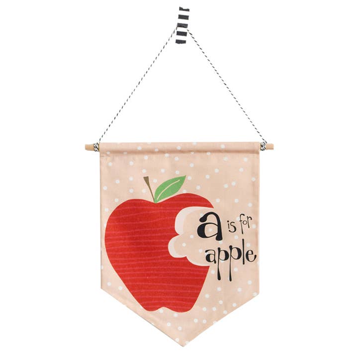 Colgante de pared de manzana para venta al por mayor de Nelly's treasures