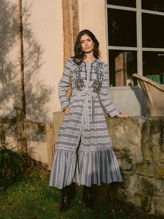 AGATA LANGES KLEID für den Großhandel von Piti Cuiti