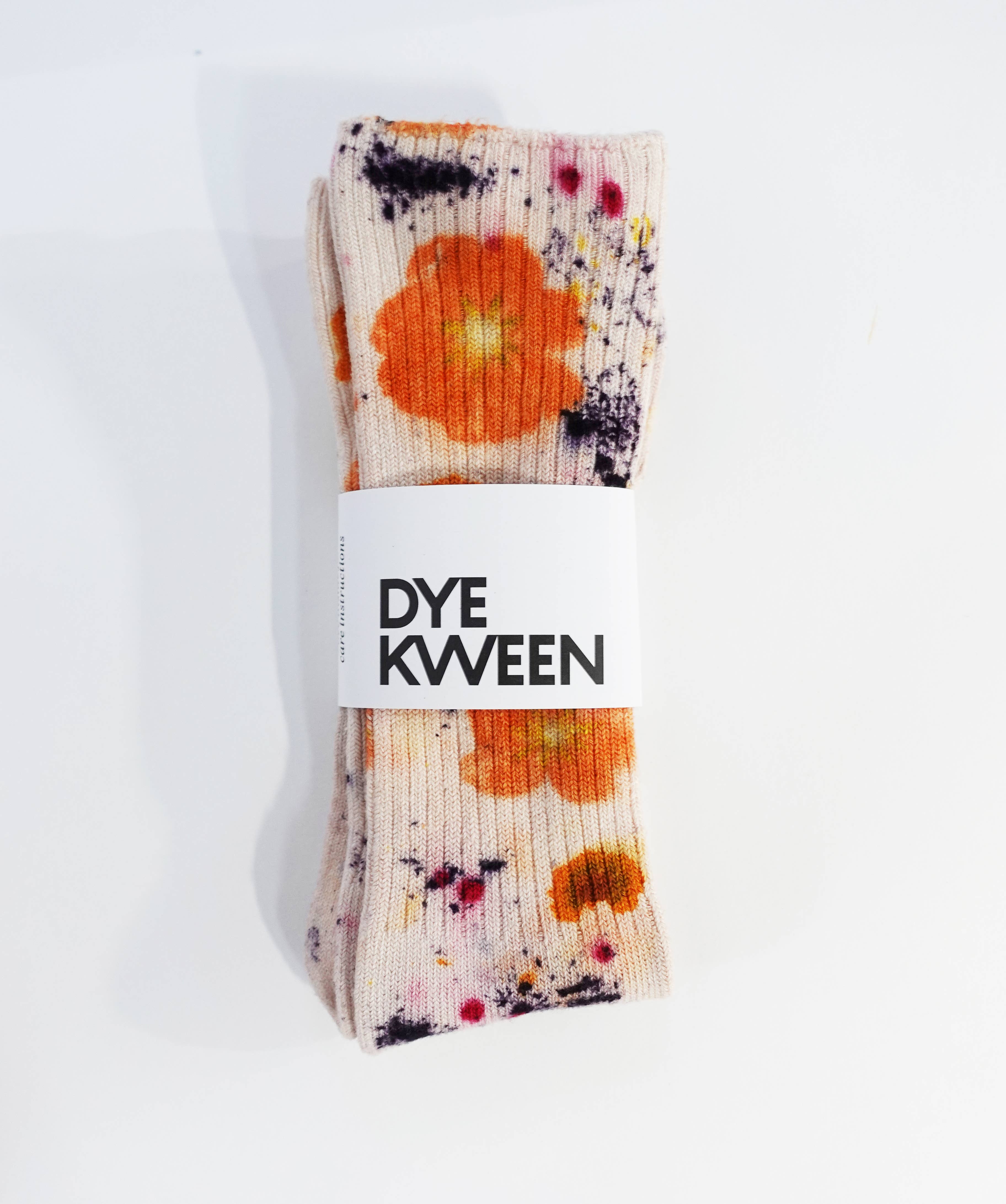 DYE KWEEN - Wholesale Socks - Women's - Flower Power Bamboo Sock3