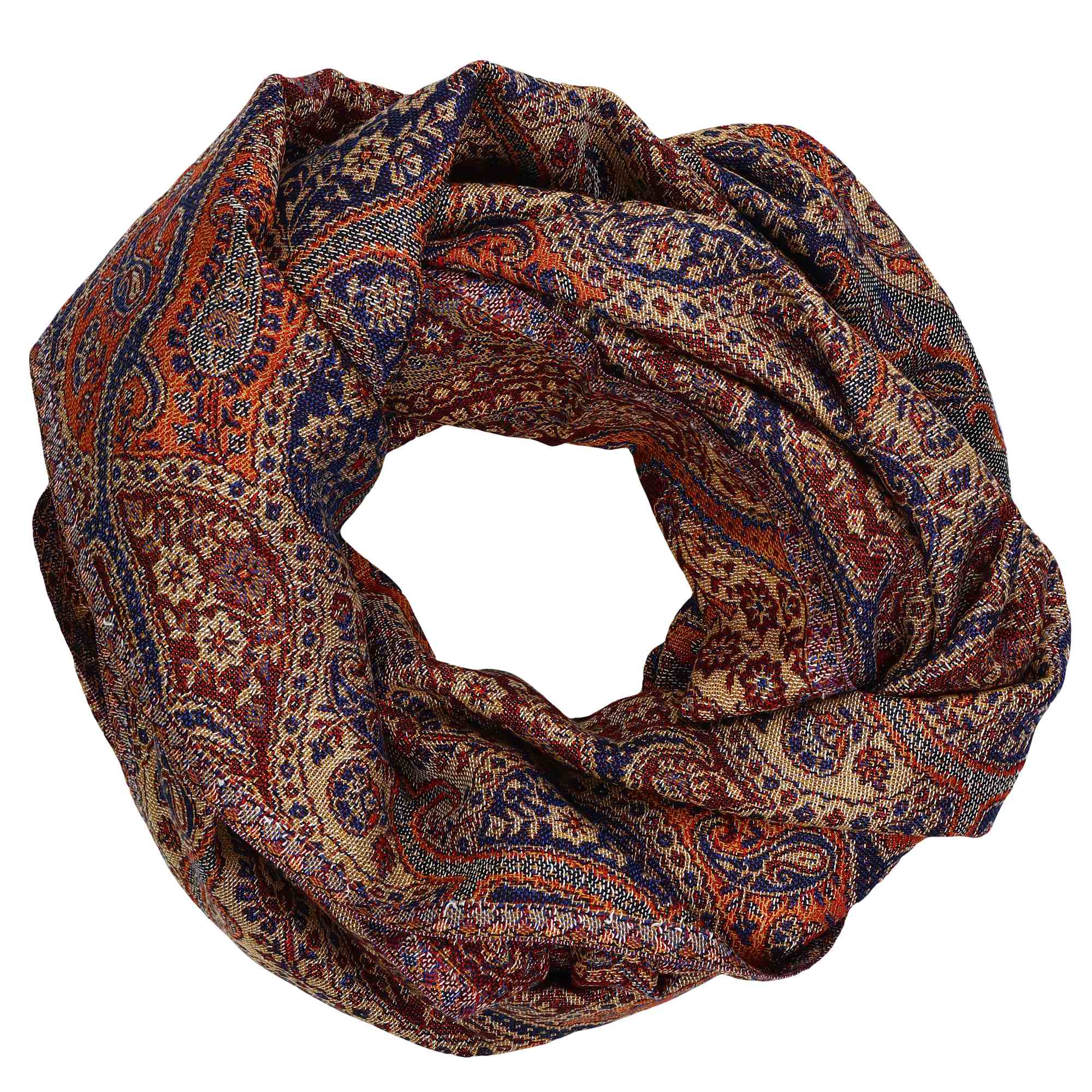 Tribal Trade GmbH - Wholesale Scarf - Unisex - Pashmina Style Floral Waves Scarf 210x70cm 03 Ethnic Scarf1