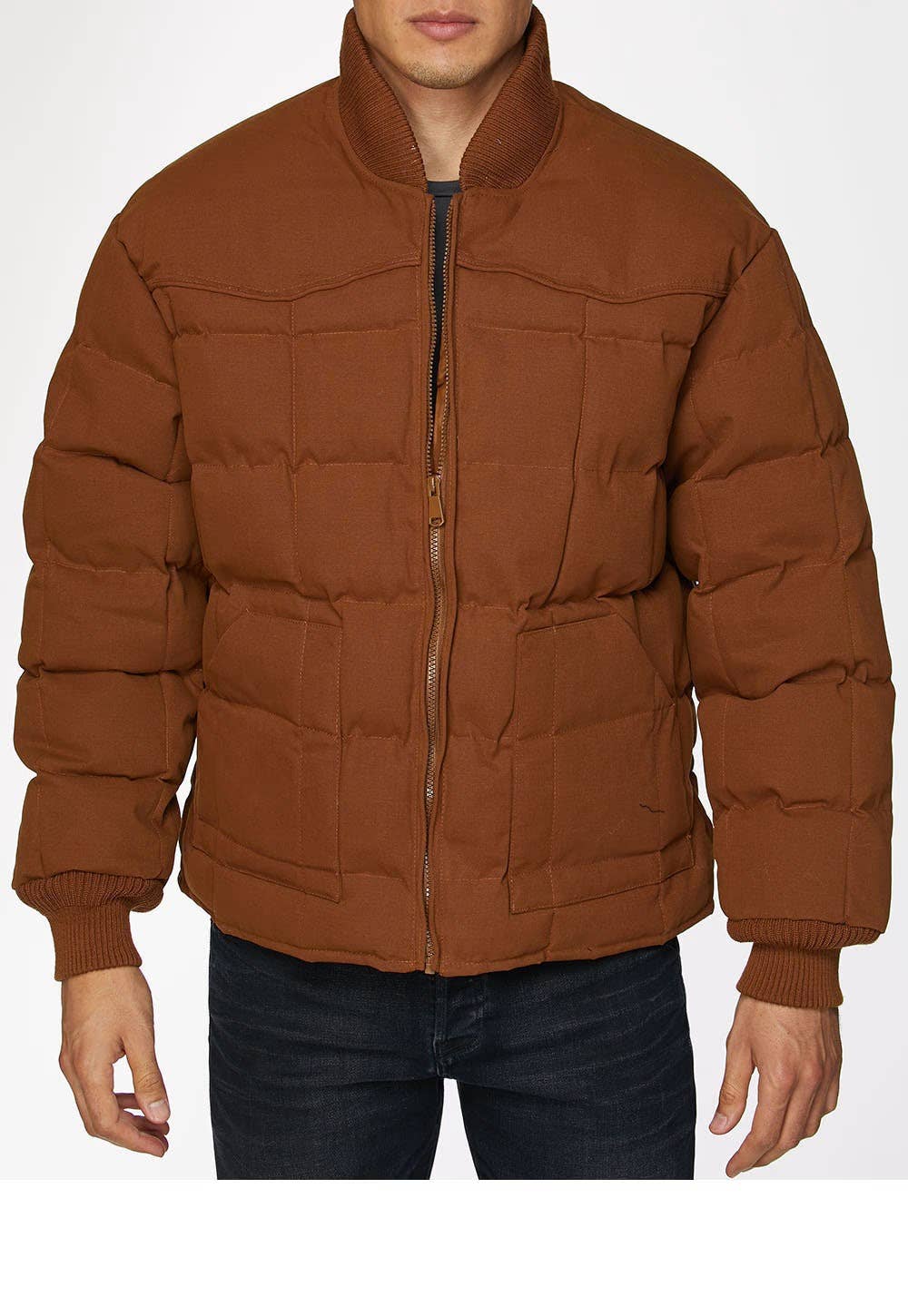 Rodeo Clothing – Großhandel Pufferjacke – Herren – RODEO CLOTHING ACJ29 Steppjacke aus Canvas für Herren1