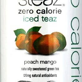 Hudson Meat Company - Wholesale Iced Tea - TEA ICED 0 CAL PEACH MANGO OG - STEAZ