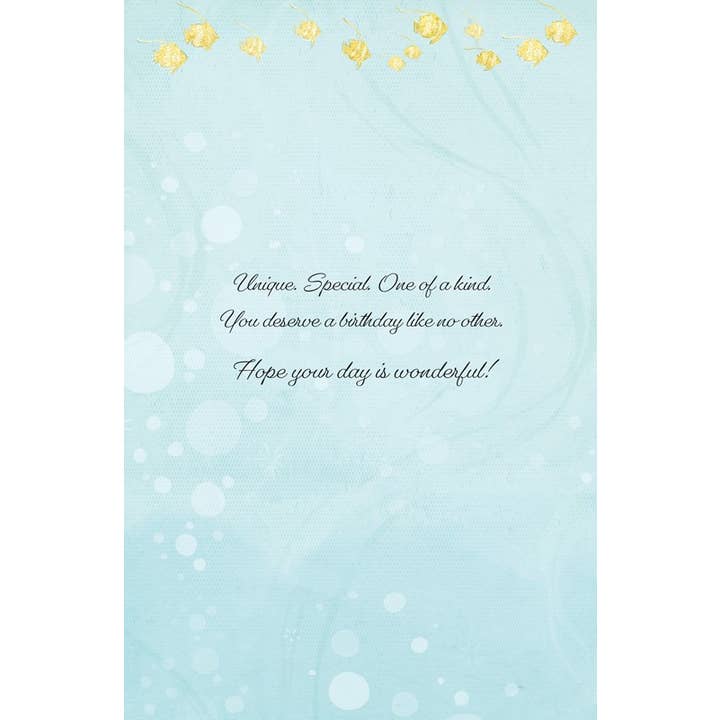 Pumpernickel Press - Wholesale Birthday Card - Mermaid's Tail - Deluxe1