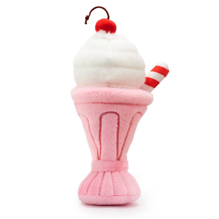 Jordgubbsmilkshake Interaktiv Snuffle Hundleksak för wholesale av The Foggy Dog