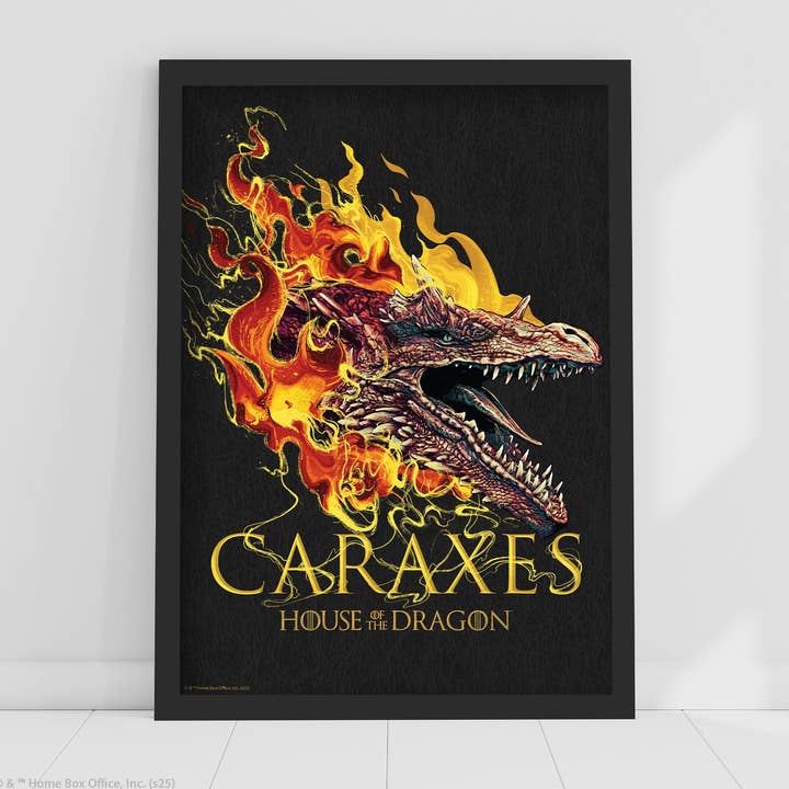 Impresión de La Casa del Dragón – Póster de Caraxes para Pared para venta al por mayor de Themed