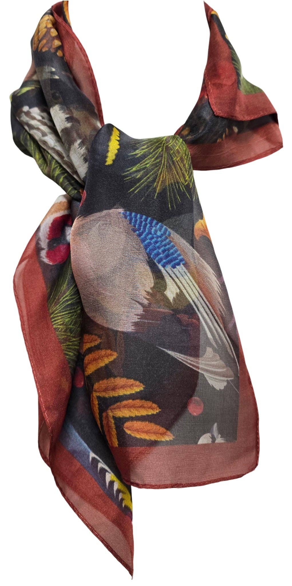 L'OFFICIEL SRL – Cachecol - Mulher por atacado – Cadeira Foulard 70X70 multicolor colorida com voláteis1