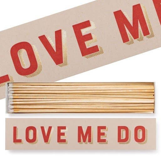 Love Me Do | Cerillas largas de seguridad para venta al por mayor de Archivist Gallery | Europe