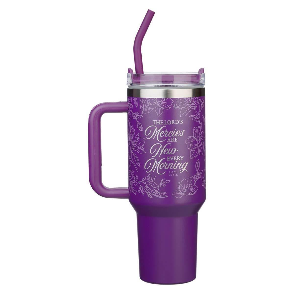 Christian Art Gifts - Wholesale Insulated Mug/Tumbler - Tumbler SS His Mercies are New Lam. 3:22-331