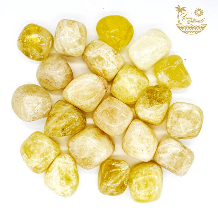 Citrine Tumbled Crystals in Bulk for wholesale by Faiza Naturals