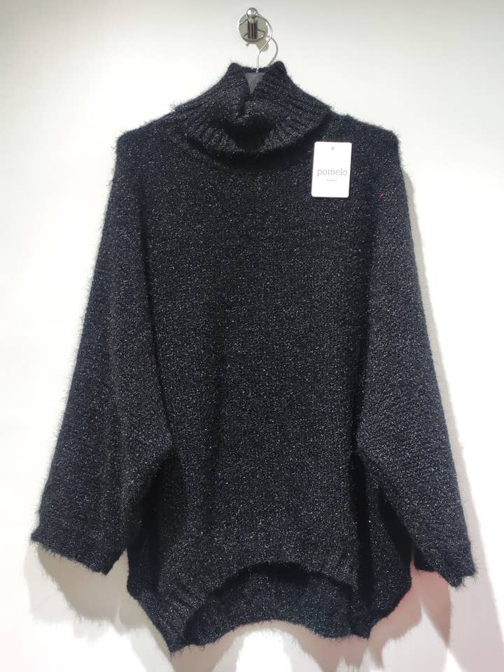 Pomelo paris – Großhandel Strickpullover – Damen – CANDY Rollkragenpullover AH265