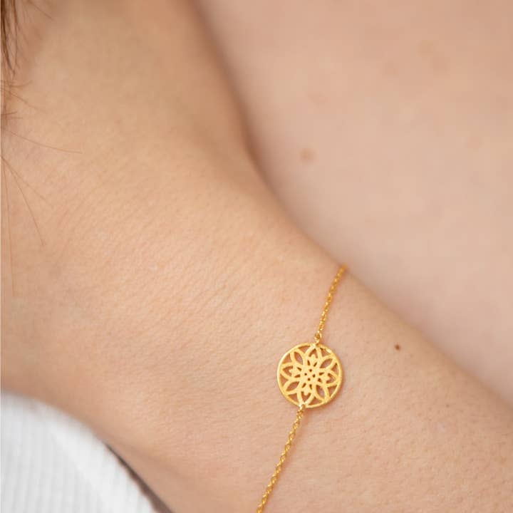 Yoga Junkies - Wholesale Charm/Dangle Bracelet - Zoeca Mandala Bracelet, Mandala-inspired Bracelet by Zoeca Design for Spiritual Connection and Style