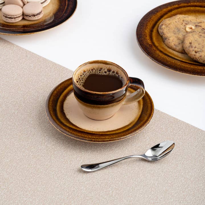 Porcelain Tea Cup | Splash Sand Non Stackable Cup, for wholesale by Ariane Fine Porcelain