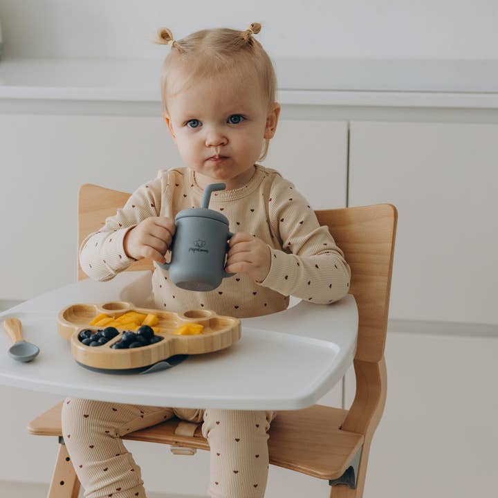 Pepelinoos – wholesale Tallrikar - Barn och baby – Bambu babybilplatta och sked