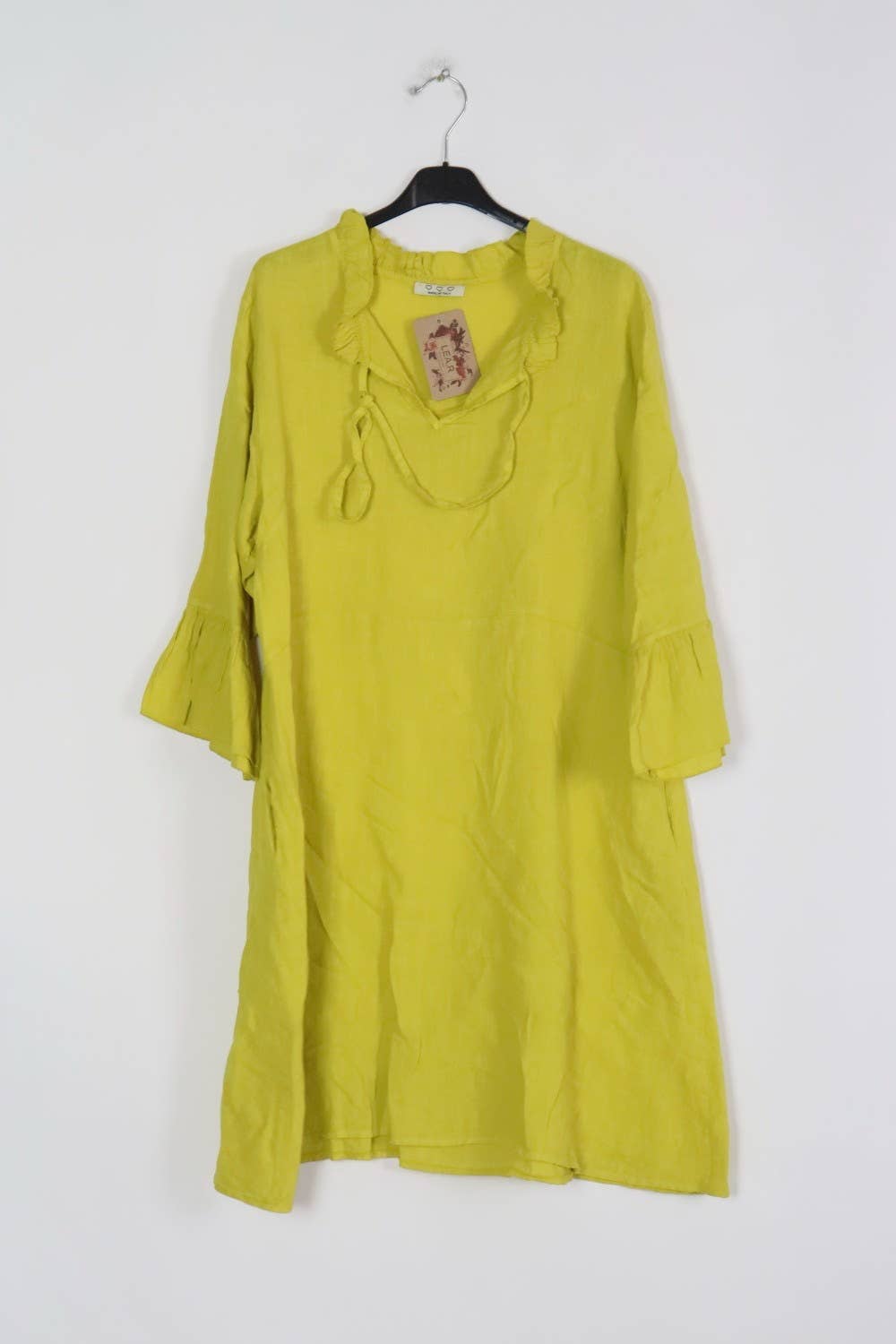 LÉA & LUC - Wholesale Dress - Women's - Short dress in 100% linen REF.134421