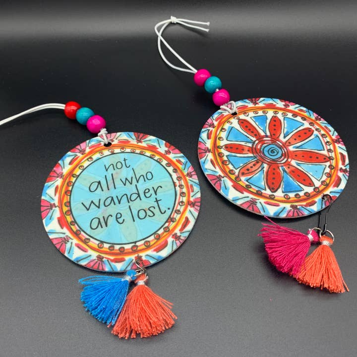 Unscented Air Fresheners - Not All Who Wander for wholesale by tinted pearl DESIGNS