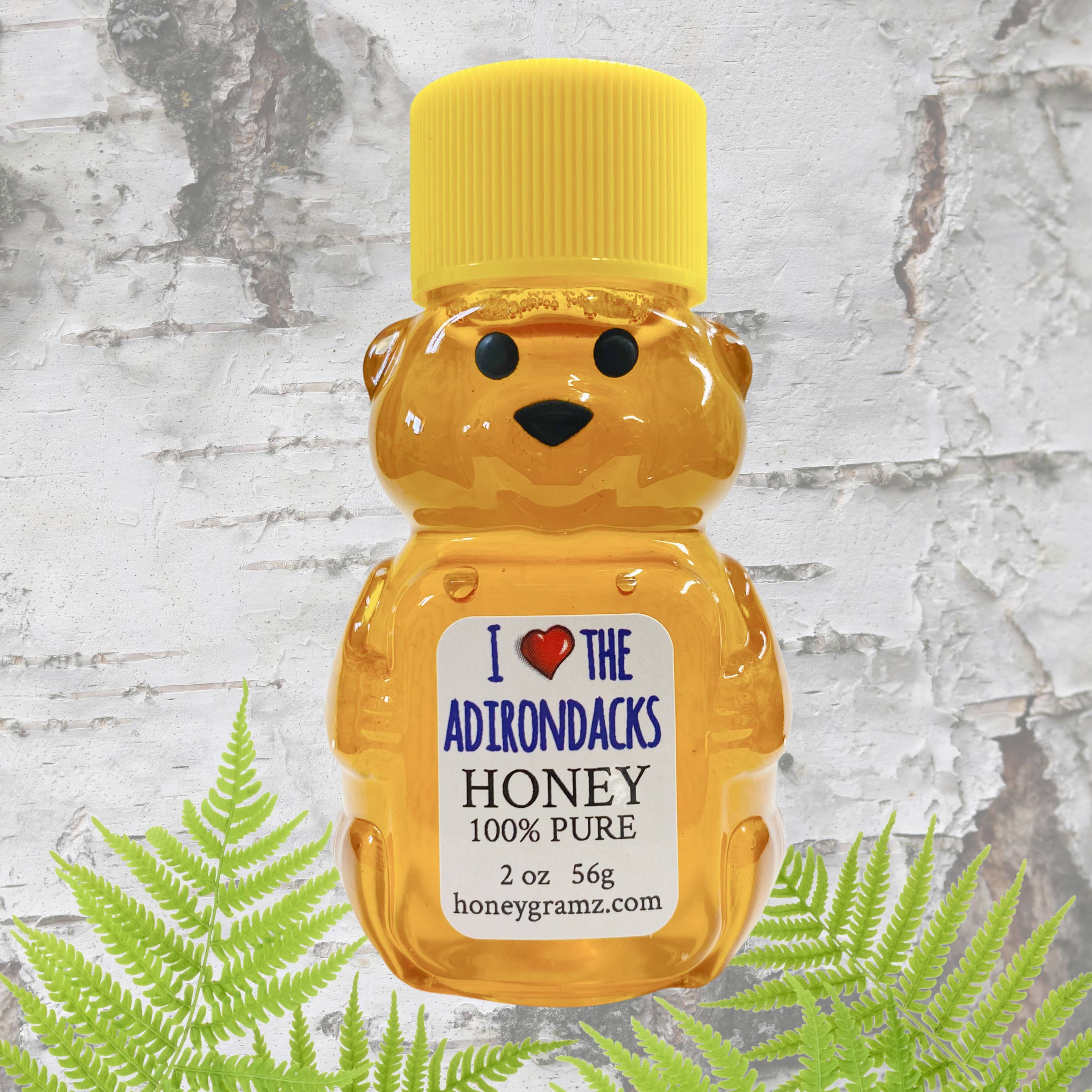 HoneyGramz - Wholesale Honey - Custom 2oz Honey Bears -"place Rocks!"1