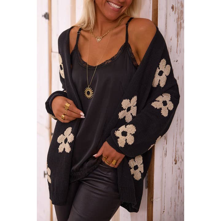 Wholesale flower cardigan for your store Wholesale flower cardigan for your store