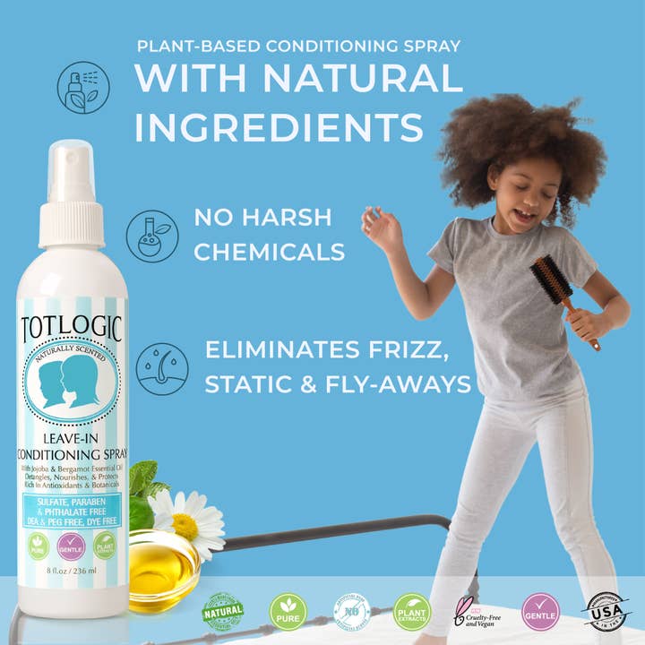 Logic Products - Wholesale Hair Leave-In Conditioner - TotLogic Leave-In Conditioning Spray - Original Scent