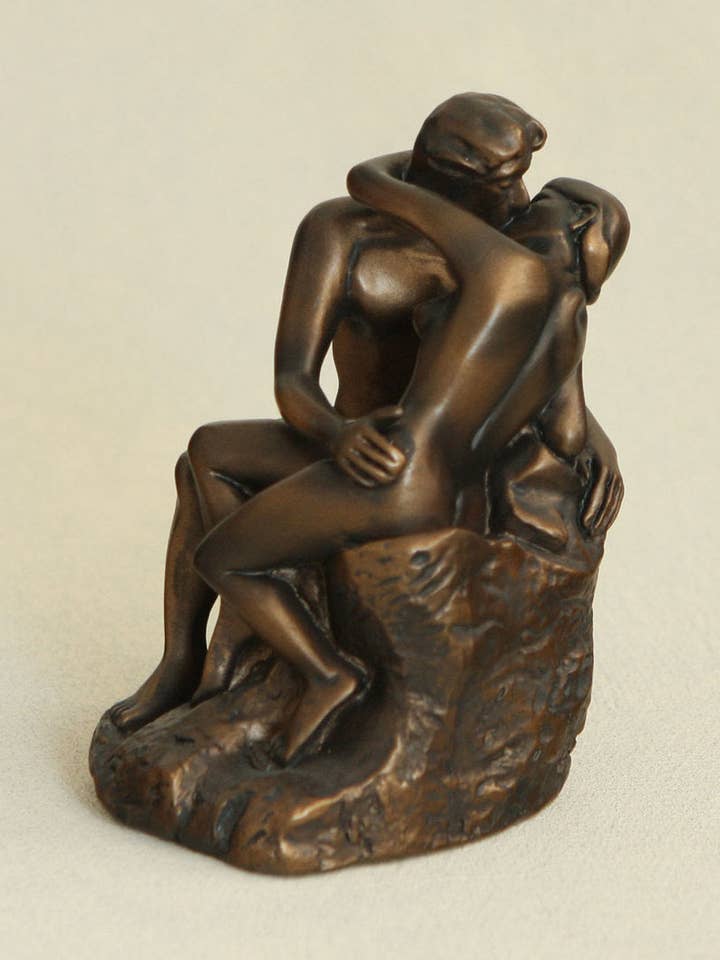 Réplique de musée, Le Baiser par Rodin Statue pour la vente par Buddha Groove