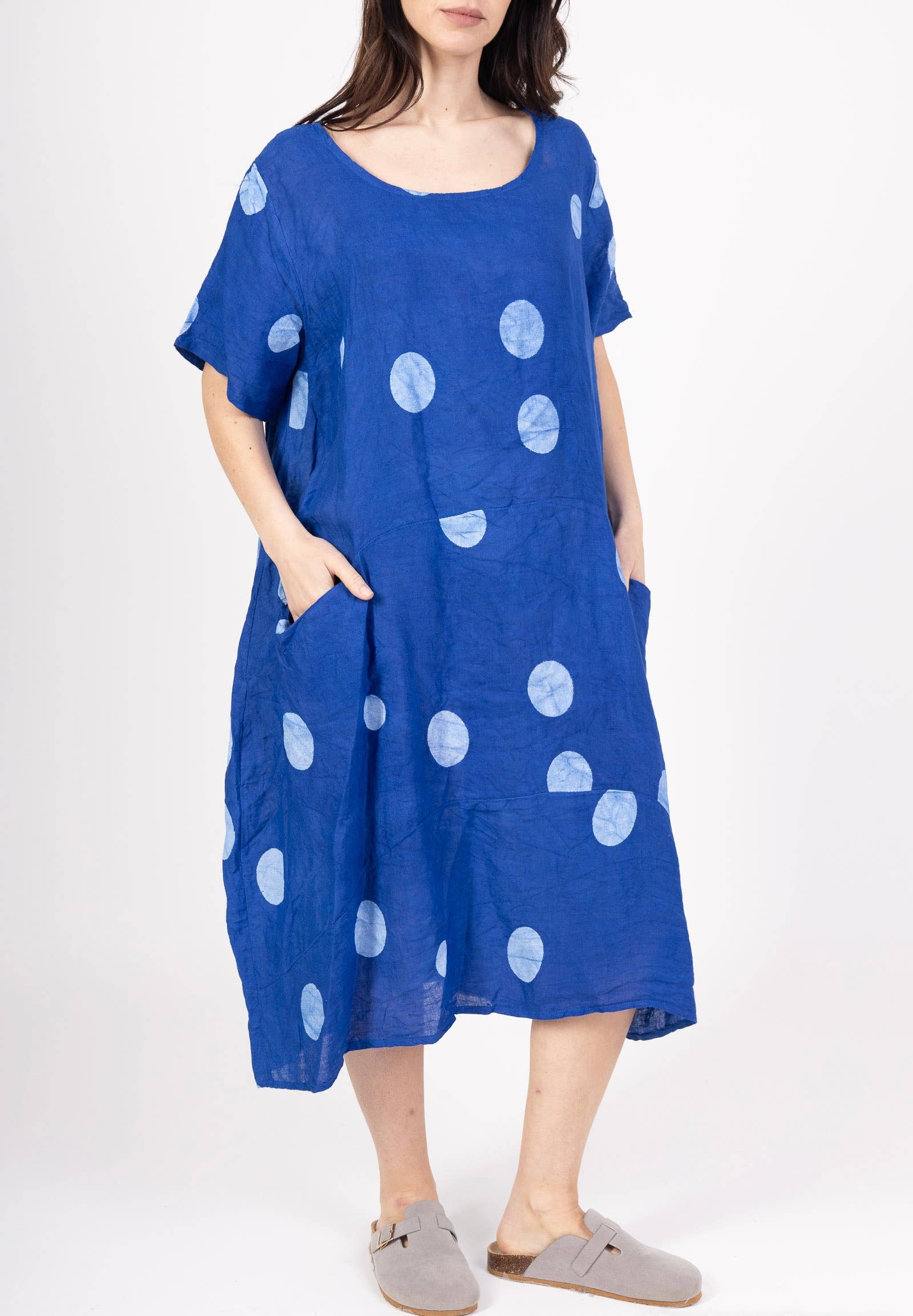 LINEN & COTTON HOUSE - Wholesale Dress - Women's - LINEN DRESS. 17600 SPRING SUMMER CLOTHING37