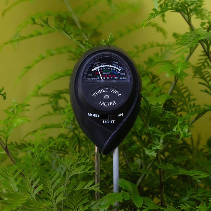 Jungle Club – wholesale Trädgårdsverktyg – 3-i-1 Fuktmätare | Svart1