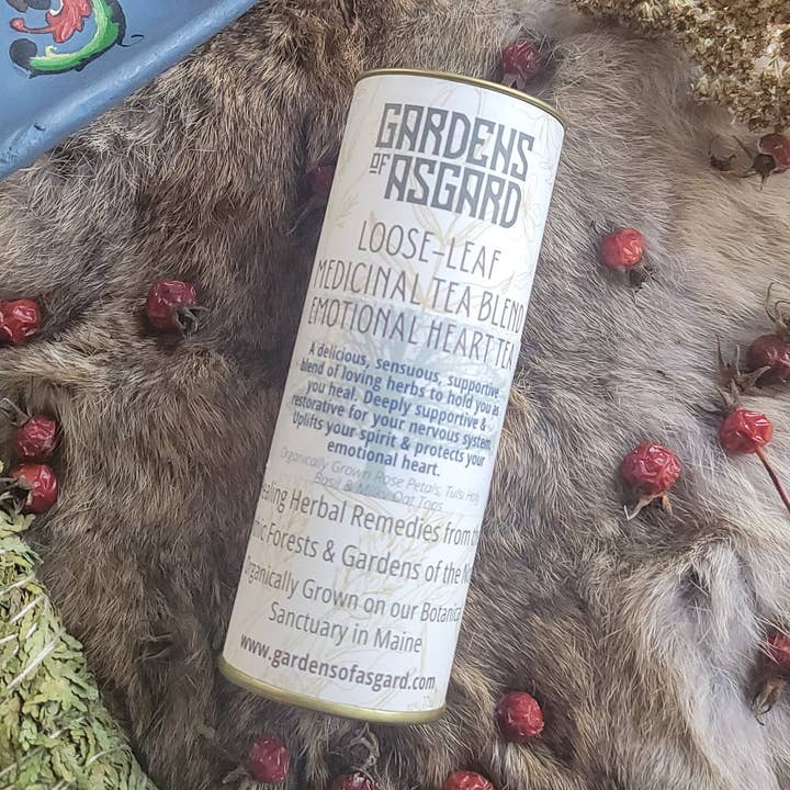 Gardens of Asgard - Wholesale Loose Tea - Emotional Heart Support :: Herbal Loose Leaf Tea Blend0