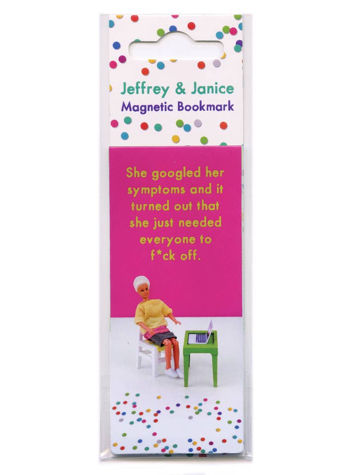 Funny Bogmærke - Googled Symptomer for engroshandel hos Brainbox Candy