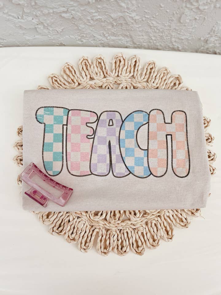 Camiseta a cuadros para profesores para venta al por mayor de Signs By Aprils LLC