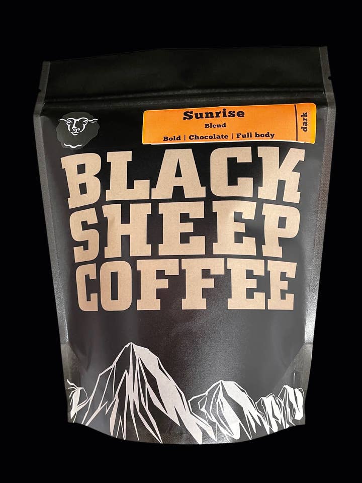 Sunrise Blend – Dark Roast Coffee for wholesale by Black Sheep Coffee Roasters
