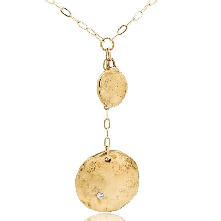 Dea Dia - Wholesale Y-Neck/Lariat Necklace - Andromeda Gold Lariat Necklace2