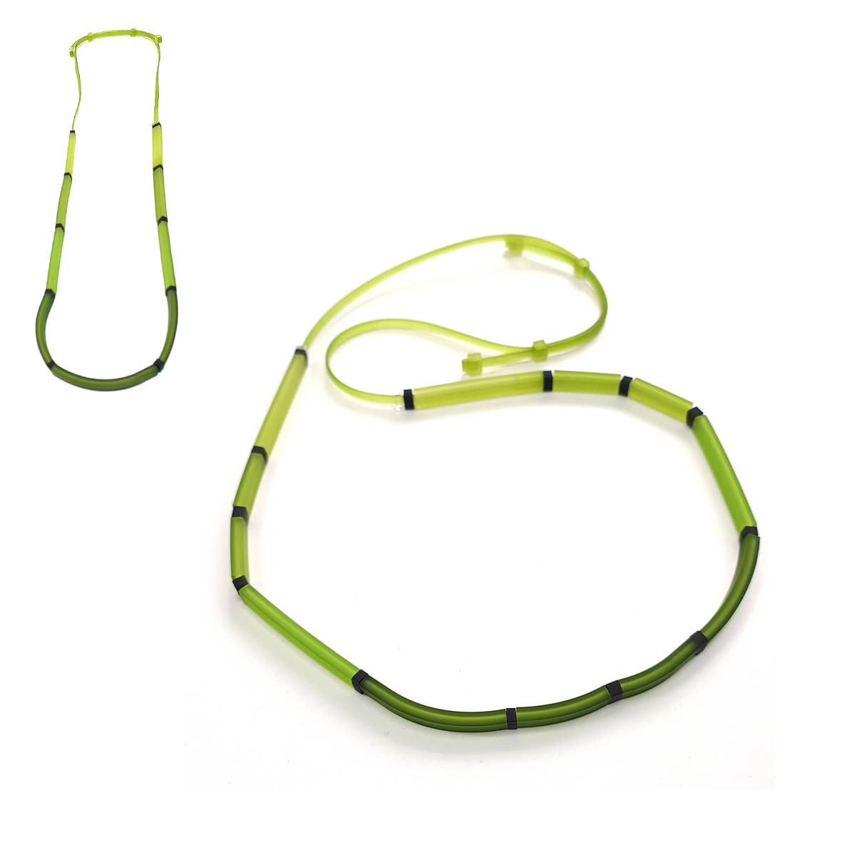 ALEX+SVET - Wholesale Beaded/Pearl Necklace - LORETA long rubber necklace ESSENTIALS line5