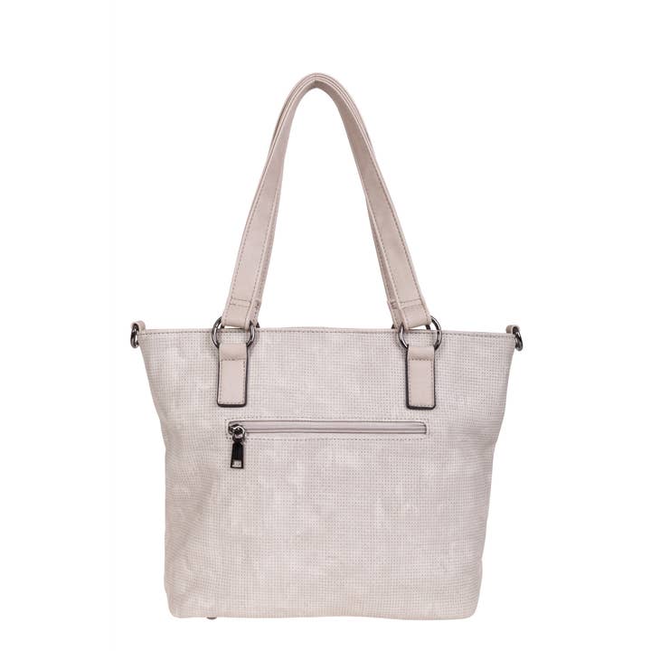 Bernardo Bossi - Wholesale Shoulder Bag - Women's - Bernardo Bossi Handbag Bowling Bag “Perforated10