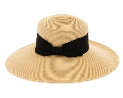 DNMC - Vente Chapeau de paille – femme - Chapeau de soleil en paille glamour pour femmes - Plusieurs couleurs !6