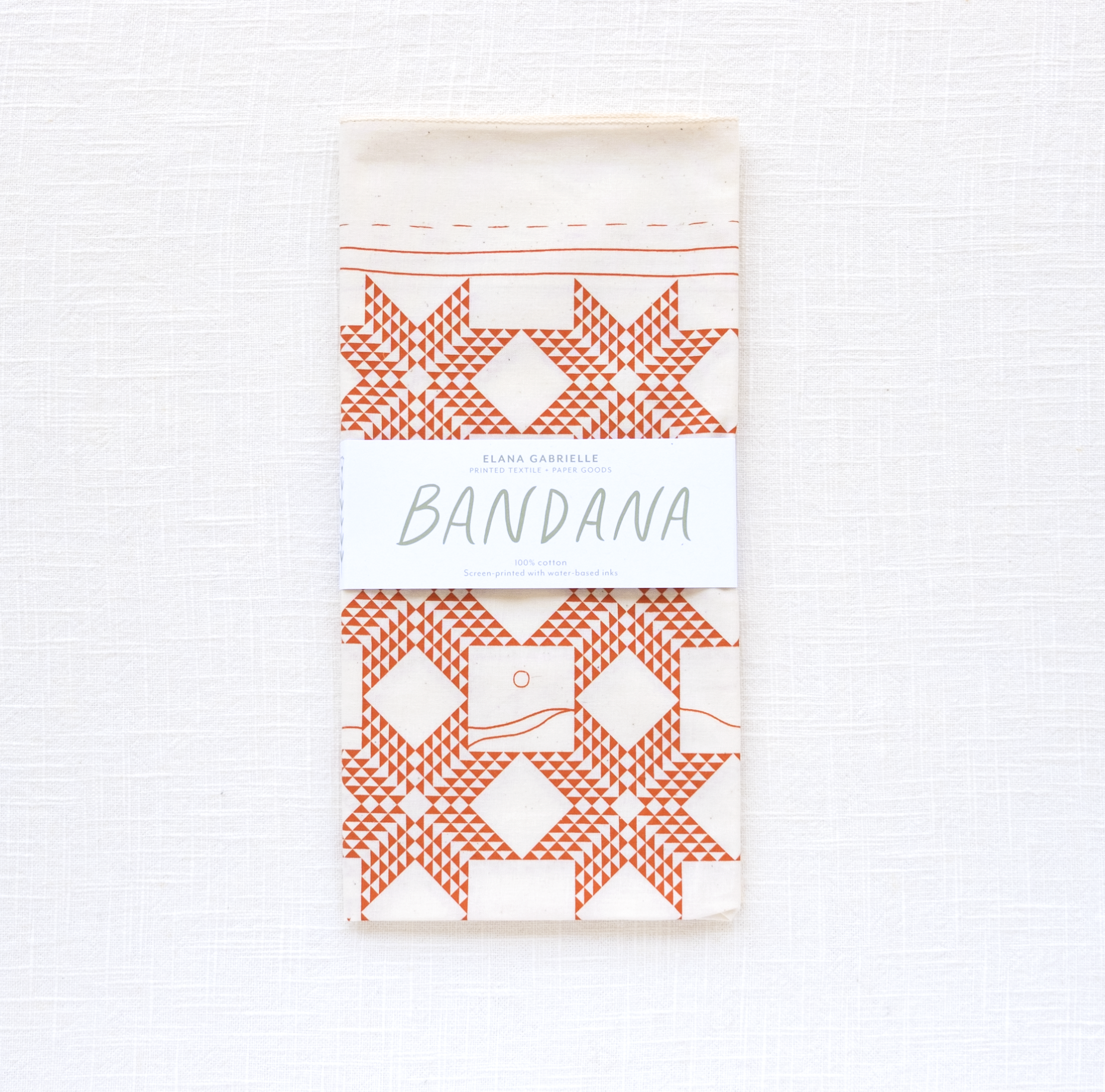 Elana Gabrielle – wholesale Bandana – Unisex – Quilt Bandana - Patchwork Geometric Design for Unique Gifts4