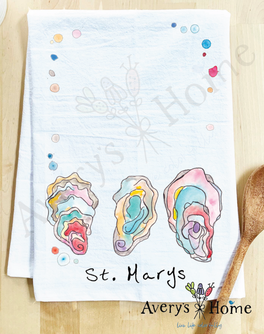 Avery's Home - Vente Torchons - Torchon Personnalisable Souvenir Océan Coquilles d'Huître29