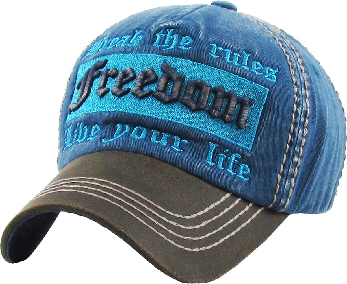 KBETHOS - Wholesale Baseball Cap - Men's - Freedom Vintage Ballcap0