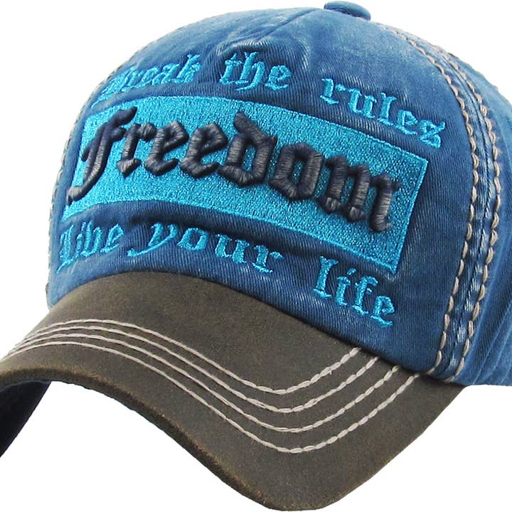KBETHOS - Wholesale Baseball Cap - Men's - Freedom Vintage Ballcap