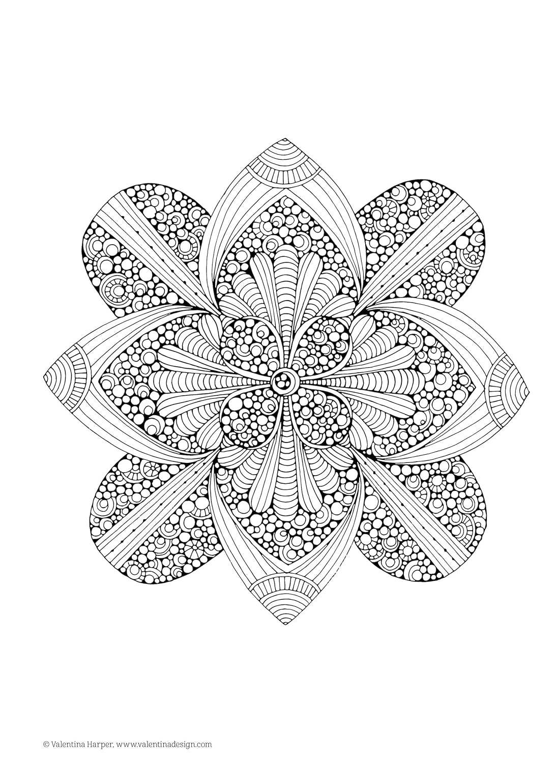 Fox Chapel Publishing - Wholesale Kleurboek - Volwassene - Mandala's en meer kleurboek Treasury (HC)4