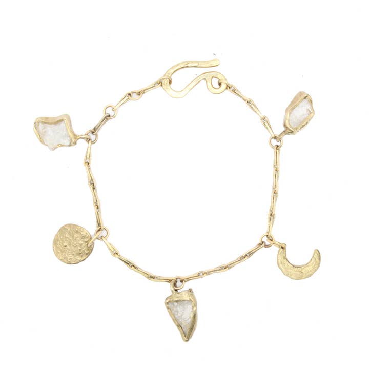 Emilie Shapiro Jewelry - Wholesale Charm/Dangle Bracelet - Wax and Wane Bracelet1