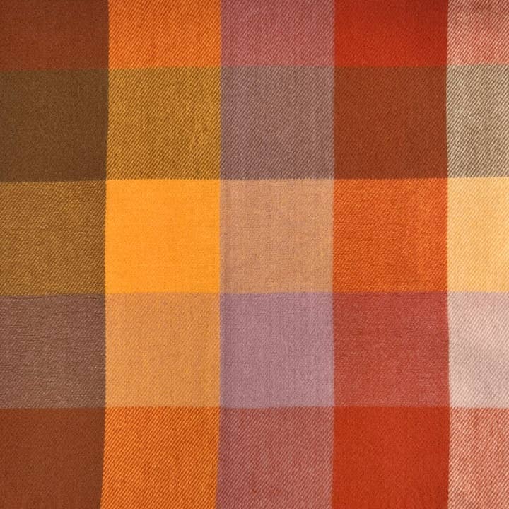 London Scarves - Wholesale Scarf - Women's - Classic colourful mini check scarf with tassels24