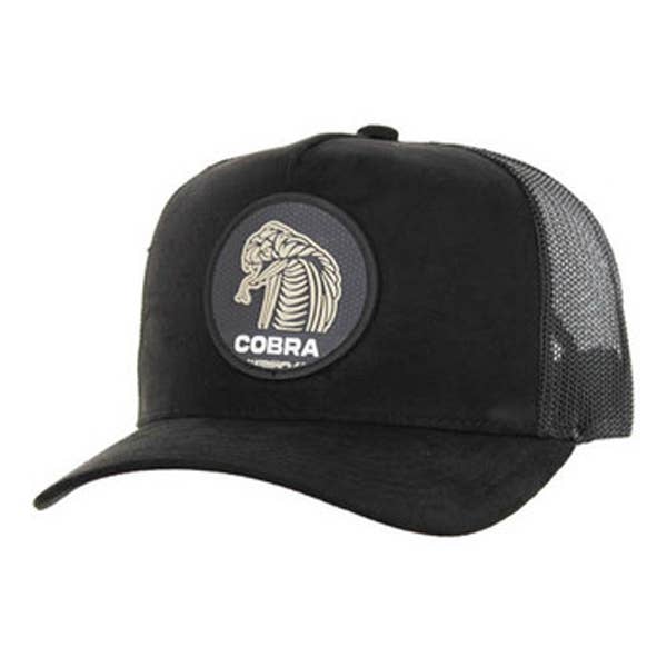 Cobra Suede Trucker Baseball Cap - Suede Fabric for wholesale by S & J Gift Inc