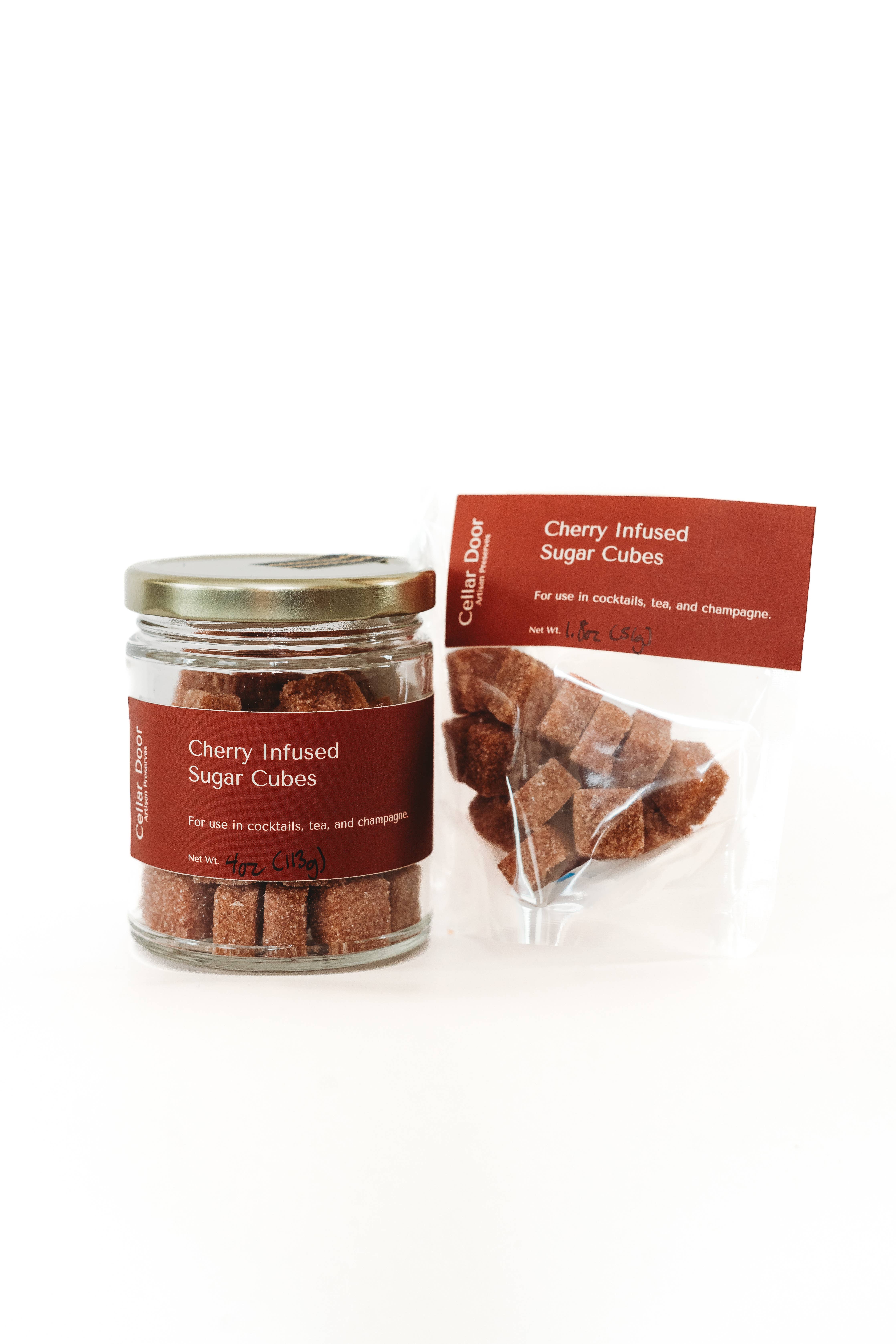 Cellar Door Preserves - Wholesale Sugar/Sweetener - Cherry Infused Sugar Cubes - Perfect for cocktails/mocktails0
