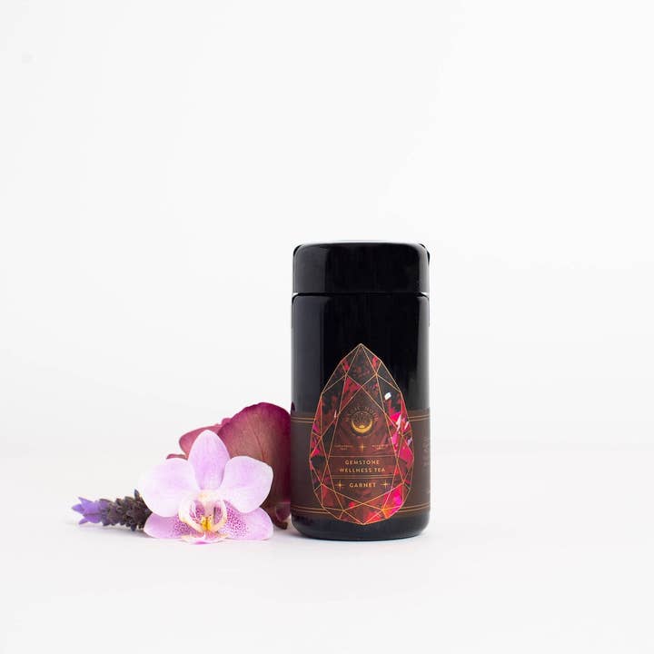 Magic Hour - Wholesale Health/Detox Tea - Garnet: Violet Wine Gemstone Wellness Tea