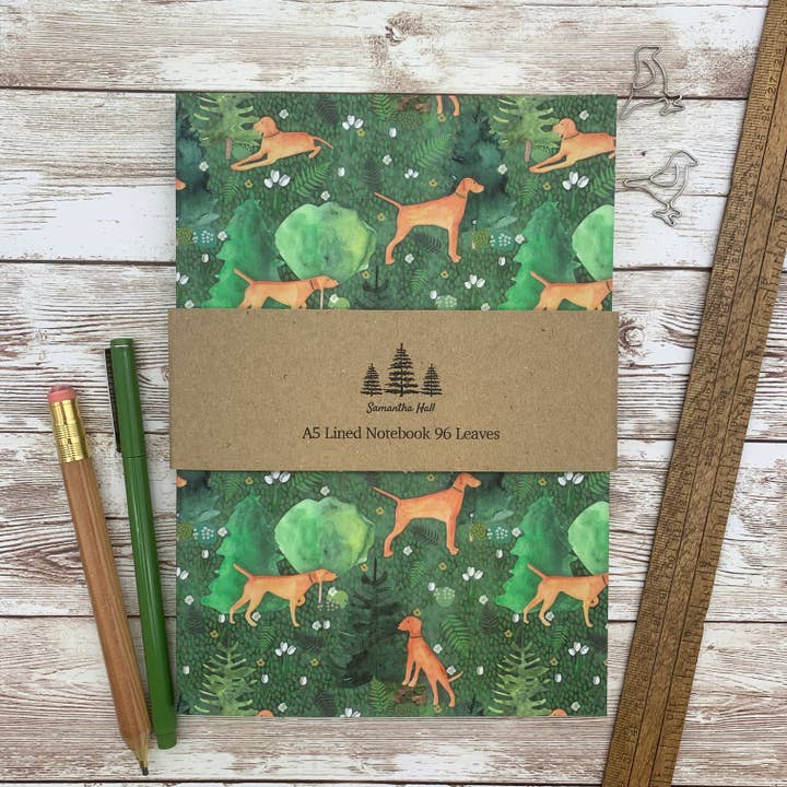 Libreta Vizsla para venta al por mayor de Samantha Hall Designs