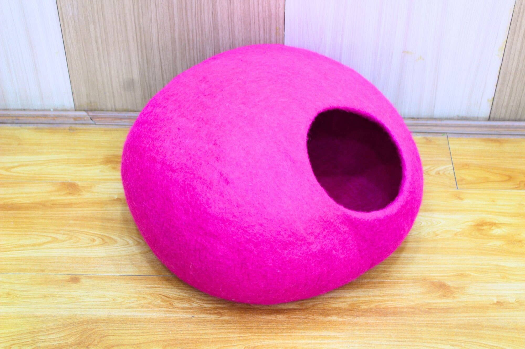 Woollyfelt - Wholesale Pet cave – Cat/dog - Felt Cat Cave - Colorful Pet Hideaway and Bed4