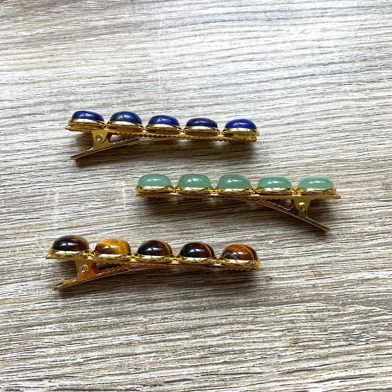 YSIE - Wholesale Hair Clip - Women's - Estelle natural stone clip6