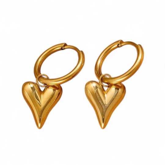 Earrings - 10969603 - 28 Gold for wholesale by Saze diffusion