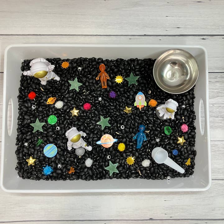 Curious Learning and Sensory - Wholesale Toy set – Kids - Astronauts in Space Sensory Bin, Sensory Bins Kids, Space4