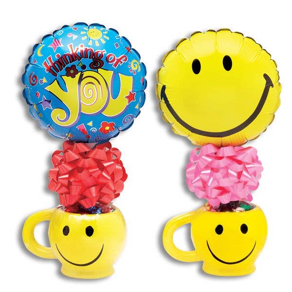Get Well Smiley Face Mug Kelliloons - Hard Candy for wholesale by Kelli's
